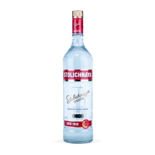 Stolichnaya Vodka 1,0 Liter